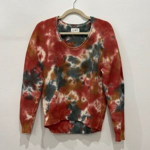 Lou & Grey Cotton Tie-dye Sweater
